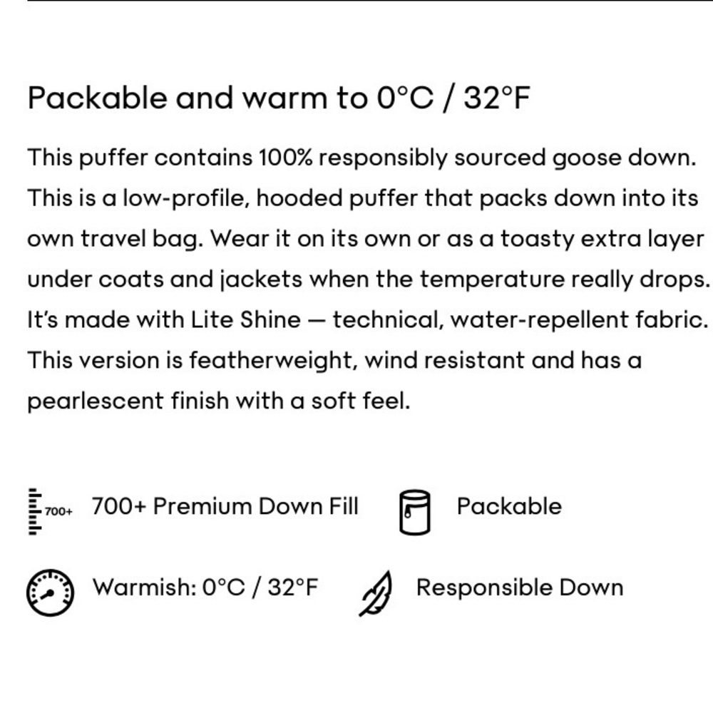 Aritzia TNA the little Puff 700 Fill Down Puffer Jacket - Picture 3 of 13